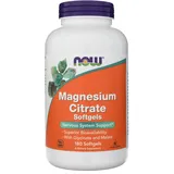 NOW Foods Magnesium Citrat Softgels 180 St.
