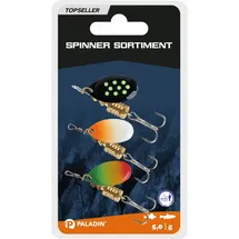 Paladin Angelköder Spinner Sortiment I 5 g Rot 3 St.