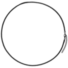 Steel_art Collier Nigel Schwarz Edelstahl