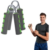 Donic Schildkröt Schildkröt Handmuskeltrainer 2er Set, 4-Farb Karton, Anthrazit-Grün, 960116, Einheitsgröße