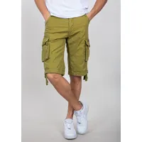 Alpha Industries Jet Short Für Cargos, Khaki Green, 38