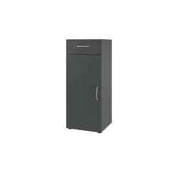 Kommode  Multischrank-System ¦ grau ¦ Maße (cm): B: 30 H: 98 T: 40.0