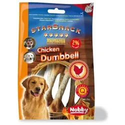 Hunde - Snacks NOBBY StarSnack Barbecue Chicken Dumbbell, 70 g