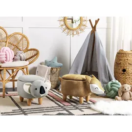 Beliani Hocker orange Fuchsform Fox