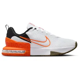 Nike Air Max Alpha Trainer 6 Herren White/Safety Orange/Black 43