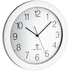 TFA-Dostmann 60.3512.02 Wanduhr Mechanische Wanduhr Kreis Weiß
