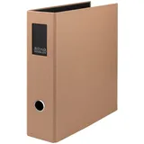 RÖSSLER Papier 1317452629 - S.O.H.O. Ordner DIN A4 mit Rückenschild, Rückenbreite 85 mm, kraft, 1 Stück