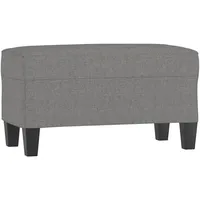 VidaXL Sitzbank Dunkelgrau 70x35x41 cm Stoff