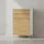 KADIMA DESIGN Veer Badschrank 60 x 97 x 34 cm Weiß/Braun