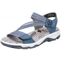 Rieker Sandale | Blau,Weiß,Hellblau - 37