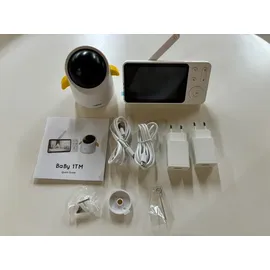 Avylet 2K/3MP Babyphone mit Kamera APP 360° 5" WLAN Video Babyfone