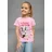 Kidsworld T-Shirt in pink, & Gr.: 140/146,
