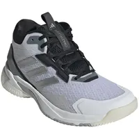 Adidas Hallen-Indoorschuhe Crazyflight 5 Mid, weiss/silber/schwarz Damen