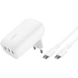 Belkin BoostCharge USB-C®-Ladegerät, 3 Anschlüsse, PPS (67 W) und Kabel