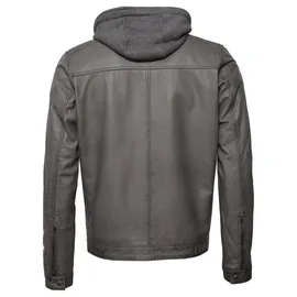 JCC Lederjacke grau L-XL