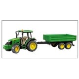 Bruder 02108 - John Deere 5115 M mit Bordwandanhänger 1:16