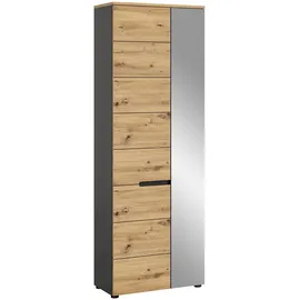 xonox.home Garderobenschrank - B/H/T: ca. 65,00x190,00x37,00