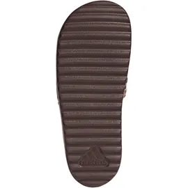 adidas Platform Adilette Damen Shadow Brown/Cloud White/Magic Beige 38