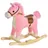 Homcom Kinder, Rosa, Holz, massiv, 32.5x61x65 cm unisex, Spielzeug Kinderspielzeug, Sonstiges Spielzeug