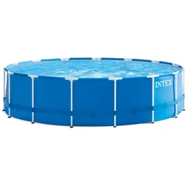 Intex Metal Frame Pool Set 457 x 122 cm inkl. Filterpumpe