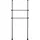 Wenko Herkules Kleiderstange 75-120 x 3 x 3 schwarz