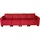 MCW Modular 4-Sitzer Sofa Couch Moncalieri ~ rot