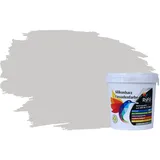 RyFo Colors Silikonharz Fassadenfarbe Lotuseffekt Trend Hellgrau 1l - bunte Fassadenfarbe, weitere Grau Farbtöne und Größen erhältlich, Deckkraft Klasse 1