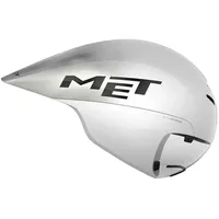 MET-Helmets Drone Wide Body II M weiß/silber metallic 2021