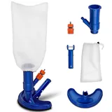 tillvex Pool Bodensauger Set Aluminium PVC