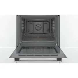 Bosch Backofen HBF114ESO mit Gas-Kochfeld POH6B6B10