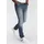 delmao Stretch-Jeans ""Reed"", Herren, Gr. 32, Länge 34, blau (blau used 34), Obermaterial: 82% Baumwolle, 16% Polyester, 2% Elasthan, Basic, normal lang, Jeans, gerader Beinschnitt, Used-Look-Waschung, niedrige Leibhöhe