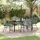vidaXL Garten Essgruppe 5-tlg. Grau