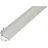 GAH Alberts Alberts Winkelprof. ungl.schenk., ungelocht L2000x B25x H15x S1, 5mm ALU silberfarbig