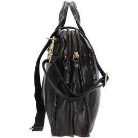 Campomaggi Aktentasche Leder 37 cm schwarz