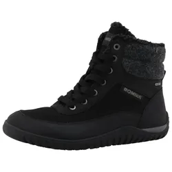 Winterboots, Keilabsatz, Schürboots, Outdoorschuh mit Filzkragen, Gr. 38, schwarz, , 14662766-38