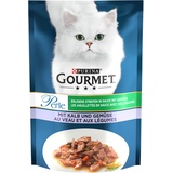 Purina 26x85g Gourmet Perle Kalb & Gemüse Katzenfutter nass