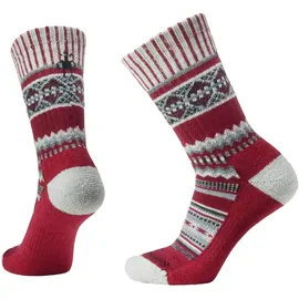 Smartwool Everyday Snowed In Sweater Socken 1 Paar Rot 38-41