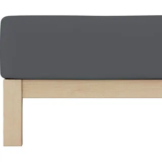 Baumwolle 120 x 200 - 130 x 220 cm grey deep