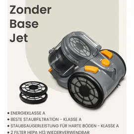 Zeegma Zonder Base Jet Staubsauger Orange