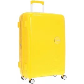 American Tourister Soundbox 4-Rollen 77 cm / 97-110 l golden yellow