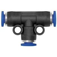 Riegler T-Steckverbindung »Blaue Serie« mini, Schlauch-Außen- Ø6, 138.006M