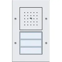 Gira Türstation AP 3fach 126766 weiß