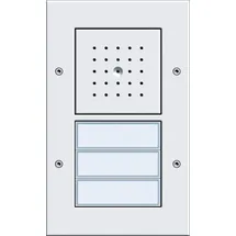 Gira Türstation AP 3fach 126766 weiß