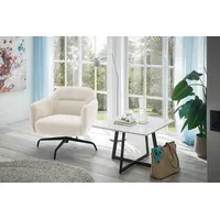 MCA Furniture Loungesessel »TAJO - Feinflor Creme