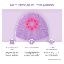 Foreo LUNATM4 Plus Schall-Reinigungsgerät mit Thermofunktion und straffender Massage für empfindliche Haut 1 St.