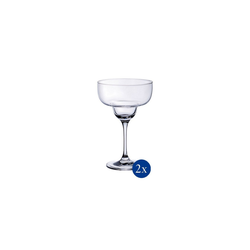Villeroy & Boch Cocktailglas PURISMO BAR Margaritagläser 340 ml 2er Set, Glas weiß