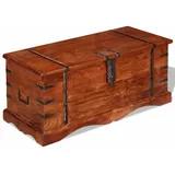 vidaXL Truhe Massivholz