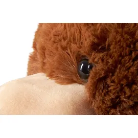 Brubaker XXL Teddybär 100 cm Braun mit einem Lieblingsmensch Herz Stofftier Plüschtier Kuscheltier