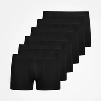 SNOCKS Boxershorts ohne Logo Schwarz L