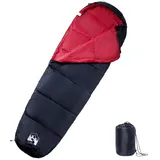 vidaXL Mumienschlafsack für Erwachsene Camping 3 Jahreszeiten